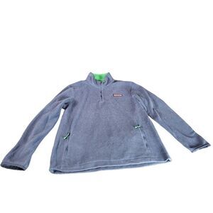 Vineyard Vines Gray Quarter-Zip Sweatshirt